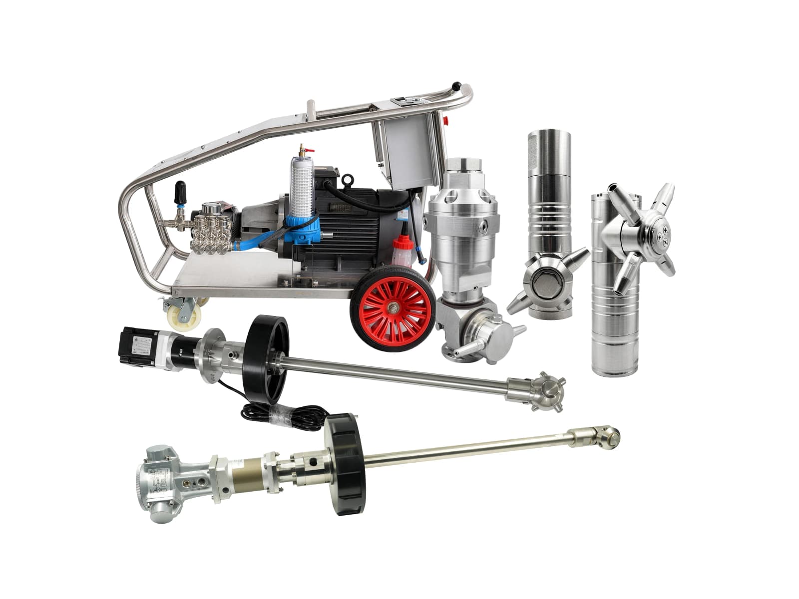 3D Rotary Nozzle - HenSing tank cleaning nozzle